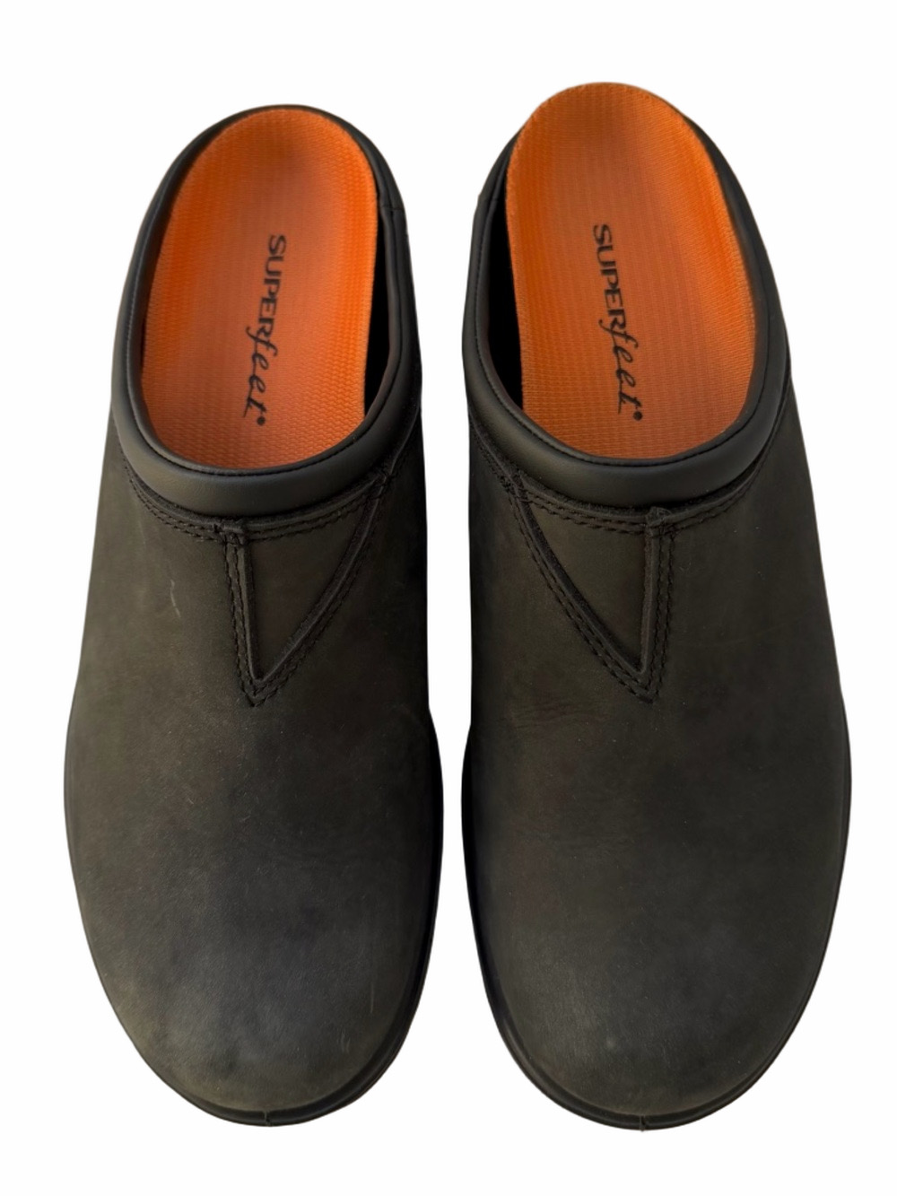 Blundstone Original Clogs Rustic Black Leather Size 9.5 Womens SUPERFEET Insole - Picture 2 of 16